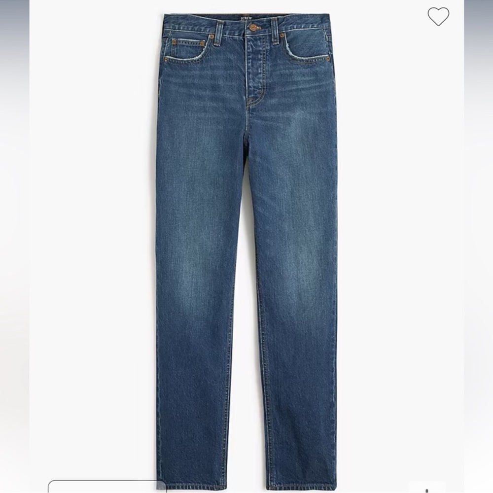 J. Crew Premium Edition High Rise Straight Jeans